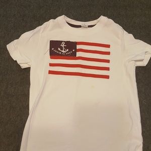 Janie & Jack American Flag Shirt